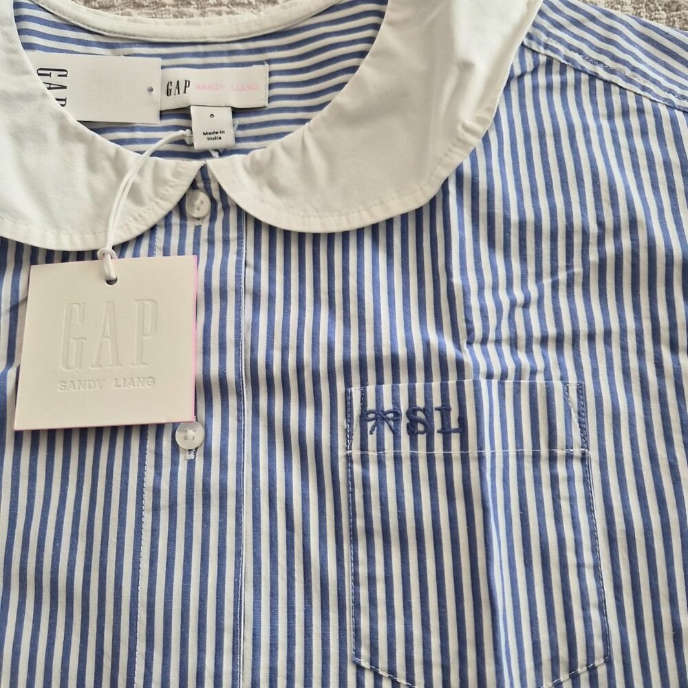 Sandy Liang x Gap poplin oversized shirt - Picture 2 of 3